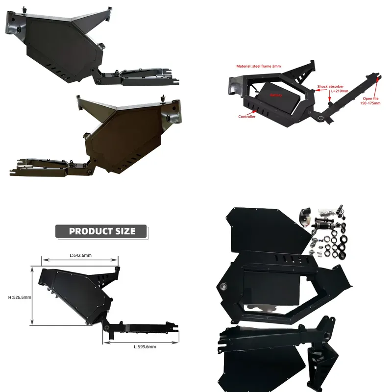 8000W Stealth Bomber Ebike - untuk Rangka Sepeda Listrik Stealth Bomber