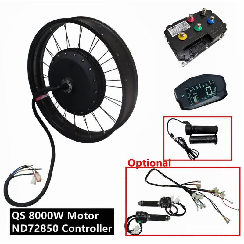 Qs273 Hub Motor 8000W 72V - Kit Sepeda Listrik NBpower/QS273 V3 72v