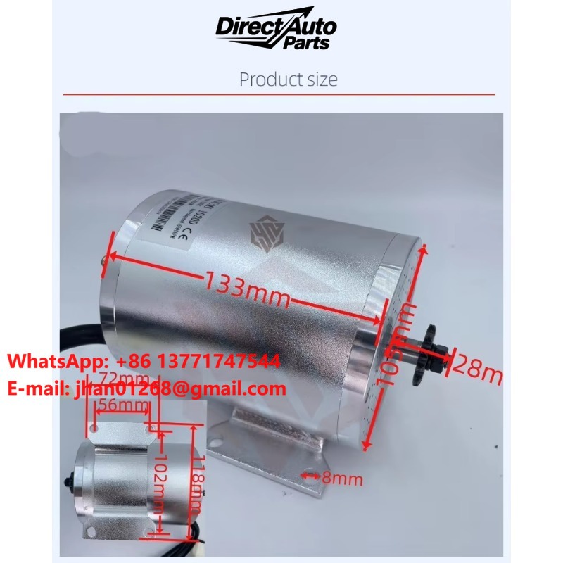 Electric Motorcycle Conversion Kit 72V - 3000W 60V/72V Kit Konversi Motor Listrik