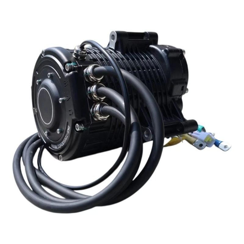 72V 5000W Electric Motorcycle - Motor penggerak tengah tipe gear DK145-70