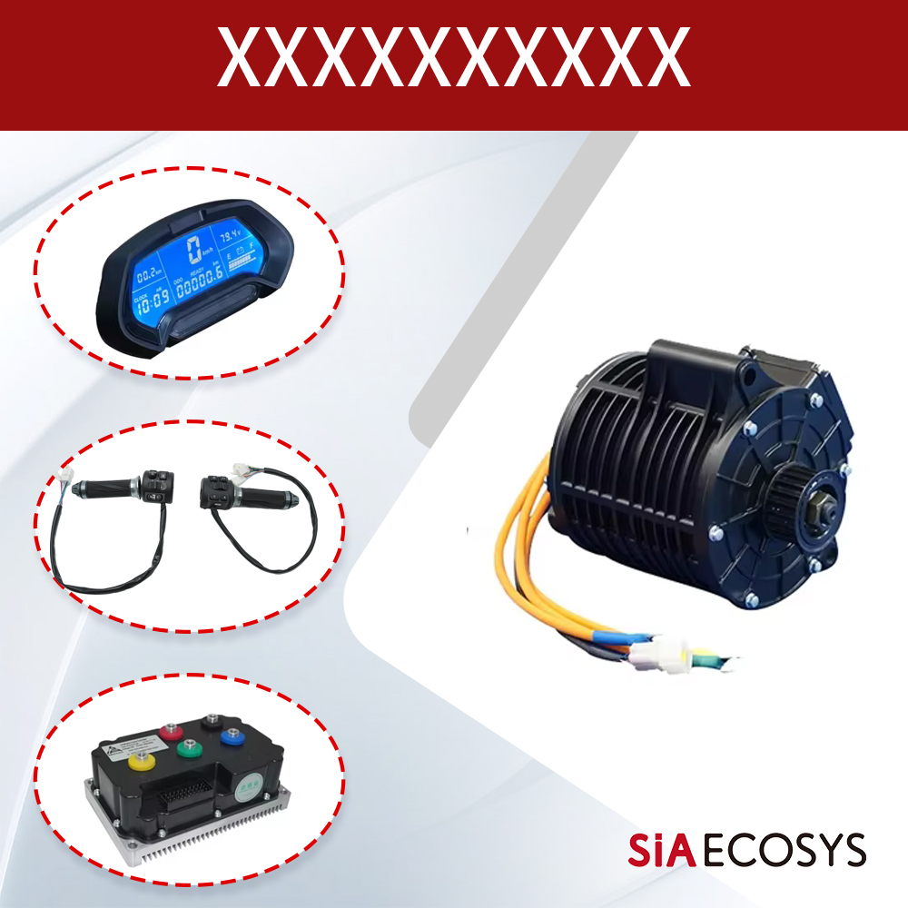Mid Drive Motor Kit 72V 3000W - QSMOTOR QS138 3000W 72V Kit Motor