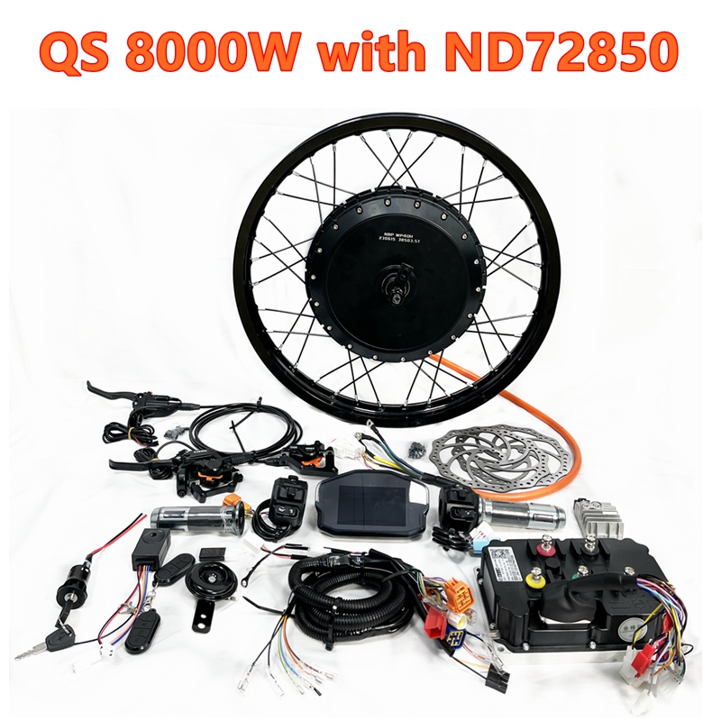 Qs273 Hub Motor 8000W 72V - Kit Roda Motor Hub Brushless QS273