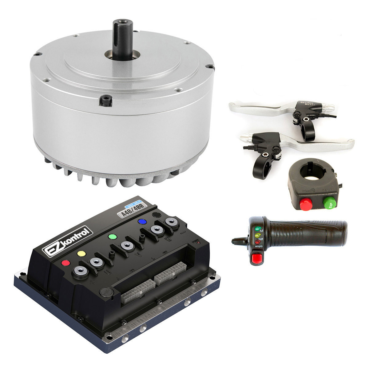 Kit Konversi Sepeda Motor List - Electric Motorcycle Conversion Kit 72V ulasan dan harga