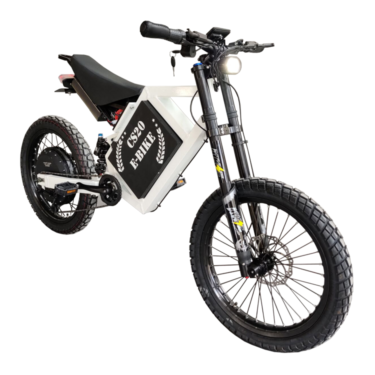 Sepeda Listrik Kota Enduro CS2 - 8000W Stealth Bomber Ebike ulasan dan harga