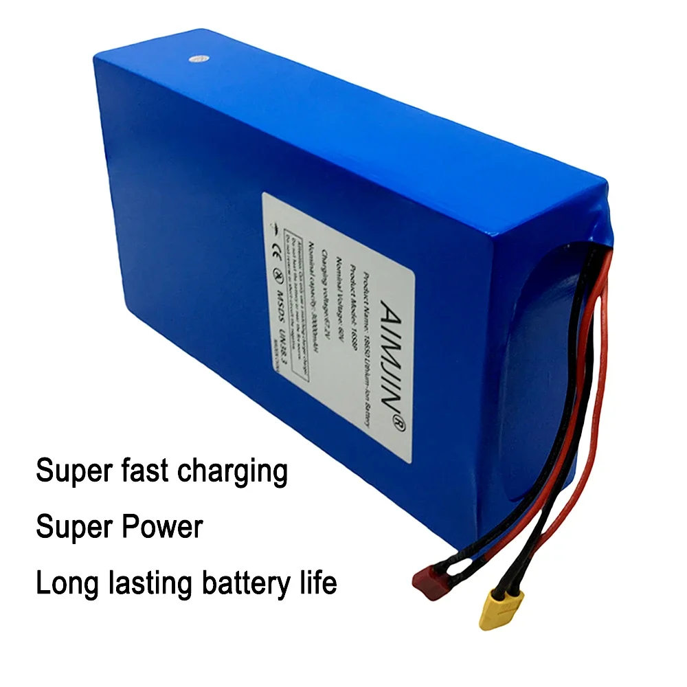 Baterai Lithium 16S8p 1000-300 - 60V 30Ah Electric Scooter Battery ulasan dan harga