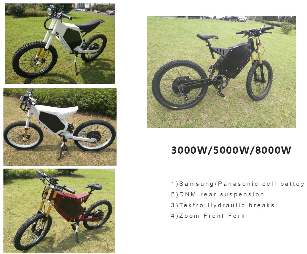 Sepeda Listrik Enduro Hybrid 2 - 72V 12000W Electric Dirt Bike ulasan dan harga