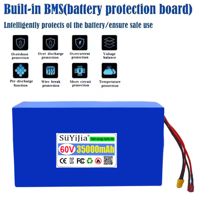 Paket Baterai Li-ion 60V 35Ah  - 60V 30Ah Electric Scooter Battery ulasan dan harga