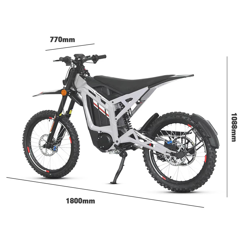 forMZ-24 3000W Motor Tengah Ba - Dual Motor Electric Motorcycle Frame ulasan dan harga