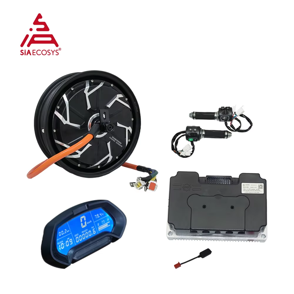 Kit Konversi Motor Hub QS Moto - Electric Motorcycle Conversion Kit 72V ulasan dan harga