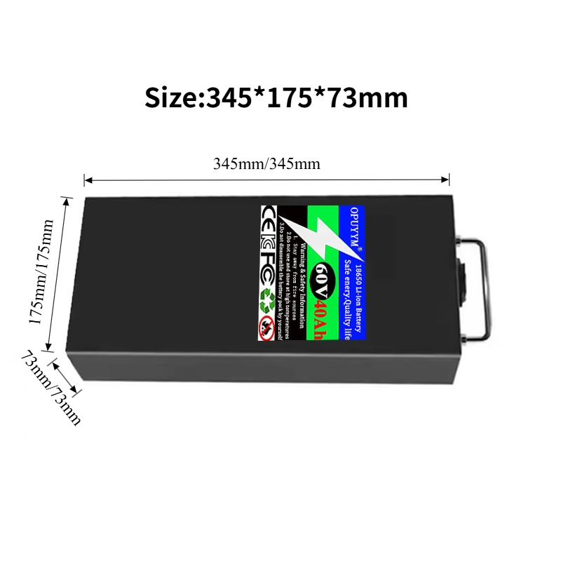 Paket Baterai Li-ion Sepeda Mo - 60V 30Ah Electric Scooter Battery ulasan dan harga