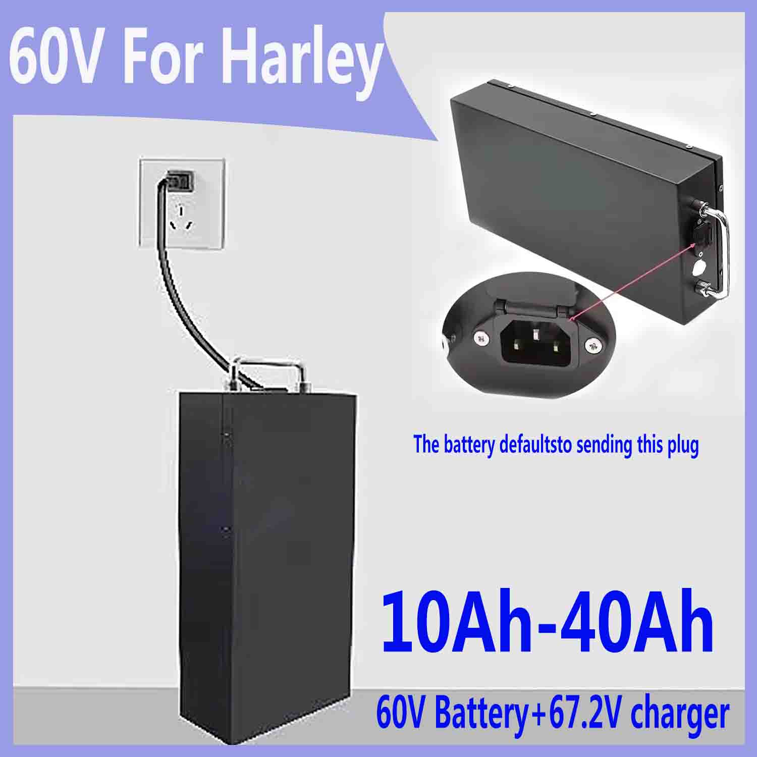 Untuk baterai Harley 60V 20AH  - 60V 30Ah Electric Scooter Battery ulasan dan harga